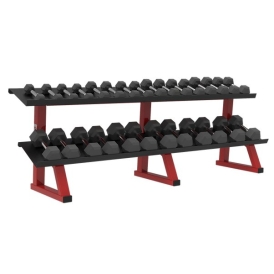 2-TIER HEX DUMBBELL RACK